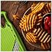 Tagliaverdure Wave-Waffle Powerline - Tagliapasta Wave senza taglierina tagliapasta Tagliaverdure Tagliaverdure con portafrutta | verde - Foto miniatura 3