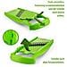 Tagliaverdure Wave-Waffle Powerline - Tagliapasta Wave senza taglierina tagliapasta Tagliaverdure Tagliaverdure con portafrutta | verde - Foto miniatura 4