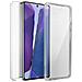 Cover Samsung Galaxy Note 20 Silicone Fronte Retro Copertura Schermo Trasparente - Foto miniatura 1