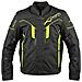 Giacca Moto Tessuto Sport Protezioni Ce Impermeabile Ventilata Fluo L - Foto miniatura 5