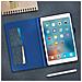Cover Porta Carte Apple Ipad 5 / 6 / Air Tessuto Blu - Foto miniatura 5