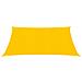 Vela Parasole 160 g / m² Gialla 2,5x2,5 m in HDPE - Foto miniatura 2