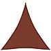 Parasole a Vela Oxford Triangolare 3x3x3 m Terracotta - Foto miniatura 1