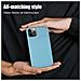 Custodia Compatibile Con Apple Iphone 12 Pro Max In Turchese Opaco - Coperchio Protettivo In Silicone Tpu Flessibile E Con Protezione Per La Fotocamera - Foto miniatura 6