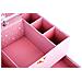 Sacchetto Portagioie Con Positivi E Specchi, Colore Rosa - Foto miniatura 4