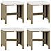 Set Da Pranzo Per Giardino 11pz Con Cuscini In Polyrattan Beige - Foto miniatura 6