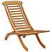 Sedia da Giardino Pieghevole 50x90x69 cm Legno Massello di Teak - Foto miniatura 1