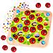 Gioco Di Memoria Da Giardino Ladybugas - Gioco Di Abbinamento Di Memoria In Legno Per Bambini Di 3 4 5 Anni - Giochi Da Tavolo Per Famiglie Con 10 Modelli Divertenti - Giocattolo Educativo Per Lo Sviluppo Cognitivo Di Ragazzi E Ragazze - Foto miniatura 1