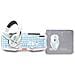 ANDROMEDA4IN1-W tastiera Mouse incluso Gaming USB QWERTY Spagnolo Bianco - Foto miniatura 1