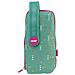 Astuccio Per La Scuola Con Accessori Milan Copper Iii 22,5 X 11,5 X 11 Cm Verde - Foto miniatura 1