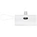Caricabatterie Esterno 5000mah Connettori Lightning E Usb-c 20w, Bianco - Foto miniatura 3