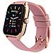 Smartwatch SWT-STC007 Bluetooth Cassa Gold 42 mm in Alluminio con Doppio Cinturino Rosa e Nero - Foto miniatura 3