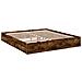 Giroletto Con Cassetti Rovere Fumo 180x200 Cm Legno Multistrato - Foto miniatura 3