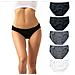 Slip Da Donna In Cotone Traspirante, Confezione Da 5 Xl - Foto miniatura 3