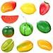 10 Pezzi Mini Frutti Artificiali Realistici - Foto miniatura 1