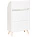 Libreria A 3 Ripiani Liloet 102 Cm Bianco - Foto miniatura 4