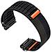 Cinturino Per Orologio In Nylon Per Garmin Fenix 8/567x/pro/epix 935/965 Black+grey 22 Mm - Foto miniatura 2
