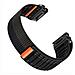 Cinturino Per Orologio In Nylon Per Garmin Fenix 8/567x/pro/epix 935/965 Black+grey 22 Mm - Foto miniatura 3