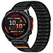 Cinturino Per Orologio In Nylon Per Garmin Fenix 8/567x/pro/epix 935/965 Black+grey 22 Mm - Foto miniatura 4