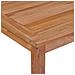 Set da Pranzo per Giardino 5 pz in Legno Massello di Teak - Foto miniatura 9