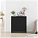 Credenza Rovere Nero 70x41x75 cm in Legno Multistrato - Foto miniatura 5