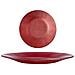 Set 6 Piatti 21 Cm. 21x2x21cm. Colore Rosso - Foto miniatura 1