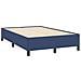 Letto a Molle con Materasso e LED Blu 120x190 cm in Tessuto - Foto miniatura 6