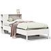 Letto Libreria senza Materasso Bianco 100x200 cm Legno di Pino - Foto miniatura 1