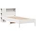 Letto Libreria senza Materasso Bianco 100x200 cm Legno di Pino - Foto miniatura 3