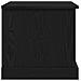 Box di Stoccaggio  Nero Rovere 70x40x38 cm Legno Ingegnerizzato - Foto miniatura 8