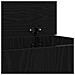 Box di Stoccaggio  Nero Rovere 70x40x38 cm Legno Ingegnerizzato - Foto miniatura 9