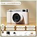 Fotocamera Digitale Compatta Con Zoom Ottico 5x E Scheda Tf Da 32gb - Cattura Ricordi Ovunque White - Foto miniatura 4