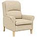 poltrona Crema 76 x 94 x 102 cm Microfibra - Foto miniatura 1