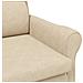 poltrona Crema 76 x 94 x 102 cm Microfibra - Foto miniatura 7