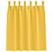 Tende con tende 2 pcs giallo senape 140x140cm Poliestere - Foto miniatura 4