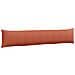 Cuscini da Divano 2 pcs Rosso Arancio 200 x 40 cm - Foto miniatura 5