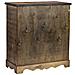 Baul Porta Bottiglie In Legno Marrone 63x31x69,5h Cm - Foto miniatura 4