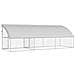 Cuccia per cani 3 pcs Argento 6 x 2 x 2 m Acciaio zincato - Foto miniatura 6