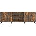 Mobile TV Rovere Fumo 150 x 31 x 50 cm Legno ingegnerizzato - Foto miniatura 4