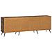 Mobile TV Rovere Fumo 150 x 31 x 50 cm Legno ingegnerizzato - Foto miniatura 6
