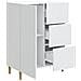 Credenza Bianco 66 x 34,5 x 90 cm Legno ingegnerizzato - Foto miniatura 5
