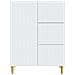 Credenza Bianco 66 x 34,5 x 90 cm Legno ingegnerizzato - Foto miniatura 6