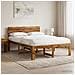 Letto matrimoniale con testiera ROSTOCK Naturale 140 x 190 cm - Foto miniatura 2