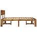 Letto matrimoniale con testiera ROSTOCK Naturale 140 x 190 cm - Foto miniatura 5
