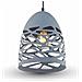 Lampadario Portalampada 1mt E27 Elegant Ø200mm Mod Vt-7200 - Sku 3822 - Metallo Grigio - Foto miniatura 2
