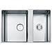 Box Center BWX 220-41-27 Lavello da Incasso 1 e 1/2 Vasche con Dimensioni 79 x 51 cm Colore Inox - Foto miniatura 2