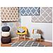 Tappeto In Lana E Cotone Beige - Tappeto Moderno Di Design - 80x150cm - Erbaa - Foto miniatura 8
