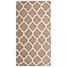 Tappeto In Lana E Cotone Beige - Tappeto Moderno Di Design - 80x150cm - Erbaa - Foto miniatura 5