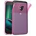 Custodia Compatibile Con Motorola Moto G4 Play In Rosa Transparente - Coperchio Protettivo In Silicone Tpu Flessibile - Foto miniatura 1