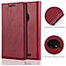 Custodia Compatibile Con Nokia Lumia 830 In Rosso Mela - Coperchio Protettiva Con Chiusura Magnetica, Funzione Stand E Tasca Per Le Carte - Foto miniatura 5